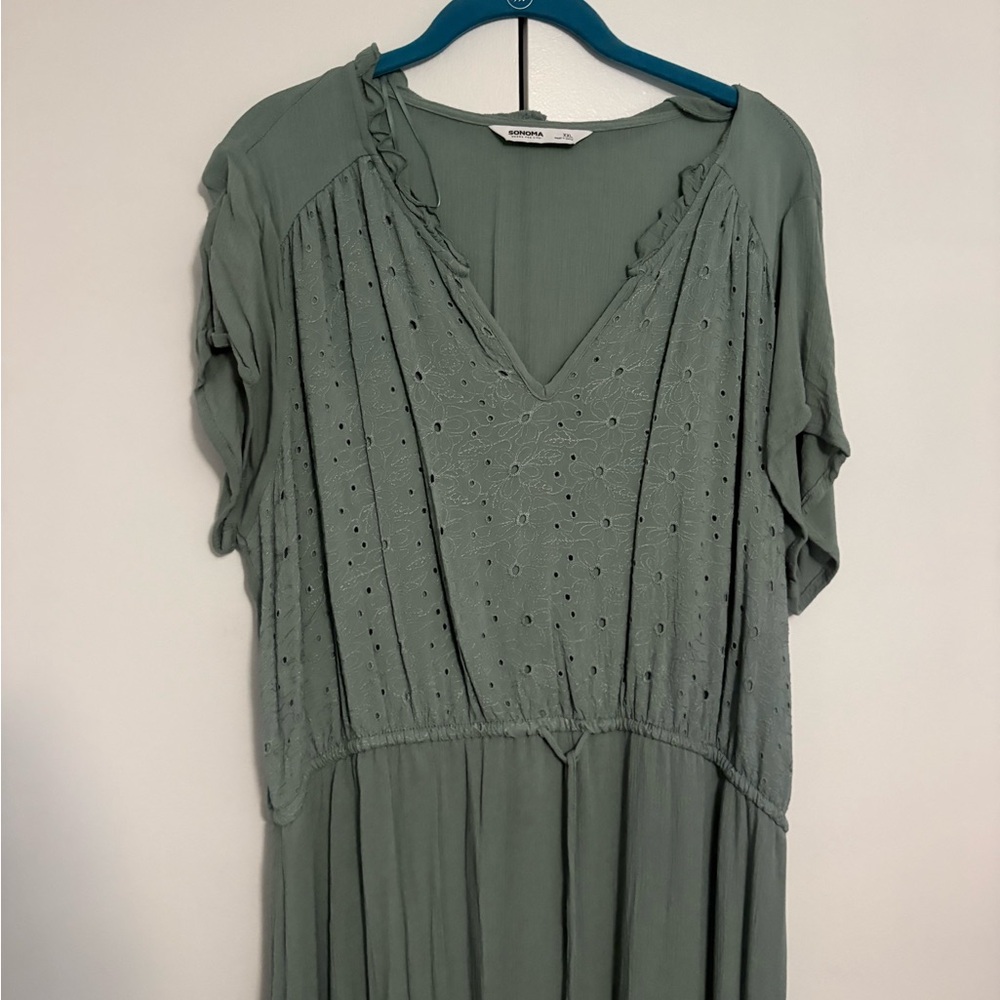 Sonoma Sage Midi Dress